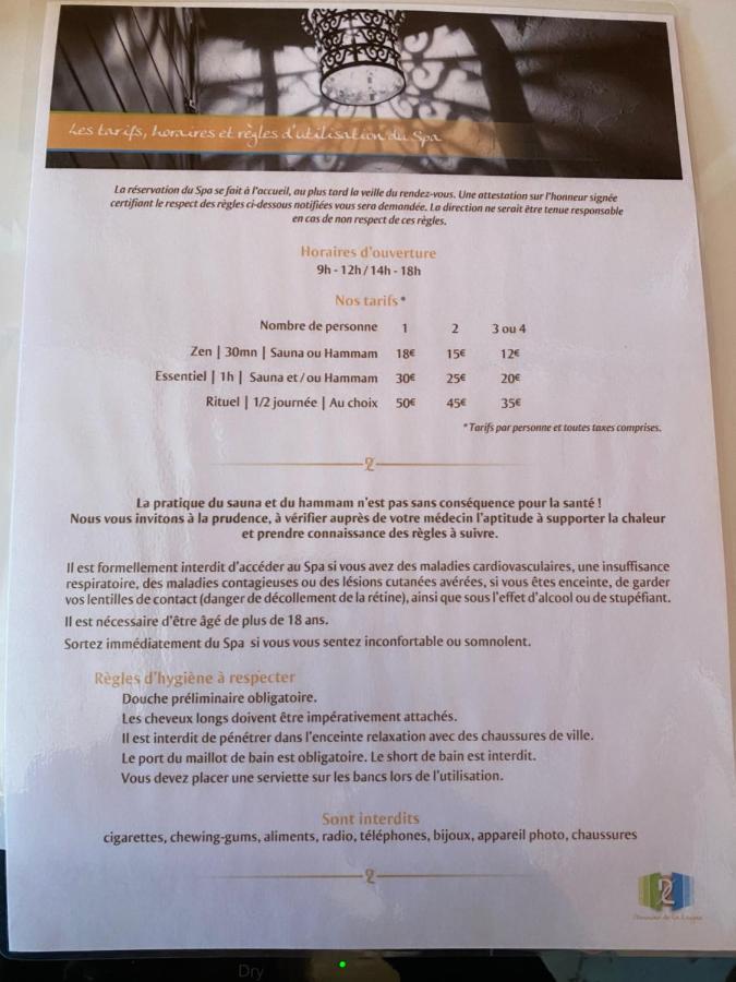 Domaine De La Laigne - Spa Asnières-la-Giraud Eksteriør bilde